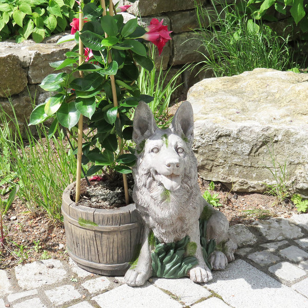 Gartenfigur Schäferhund GW9510